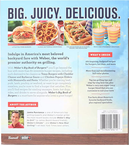 Weber Big Book of Burgers Weber Chilliwack BBQ Supply