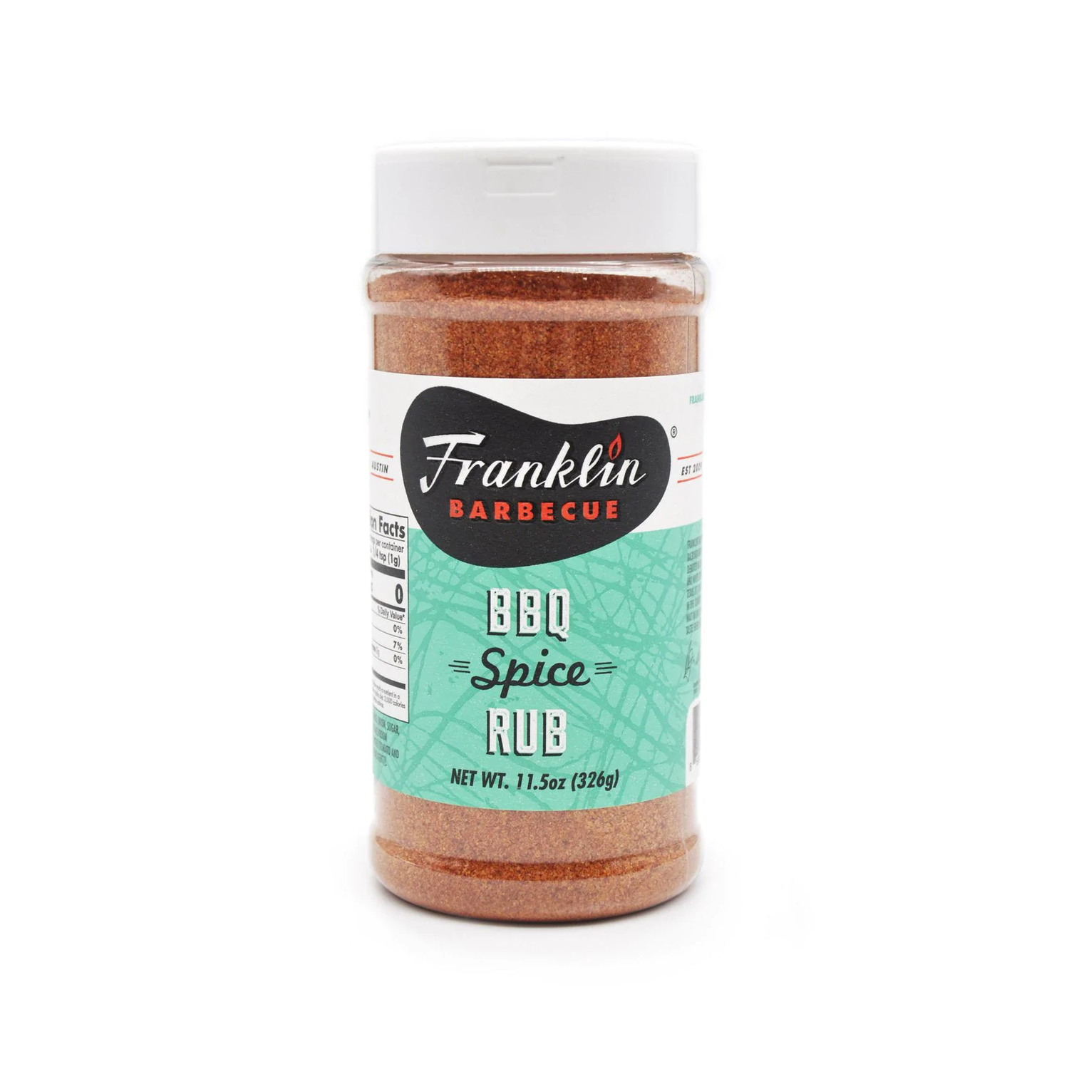 Franklin BBQ Spice Rubs 11.5 oz Franklin Chilliwack BBQ Supply