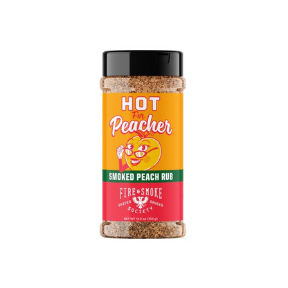 Fire & Smoke Society Hot For Peacher 12.05 oz Fire & Smoke Society Chilliwack BBQ Supply