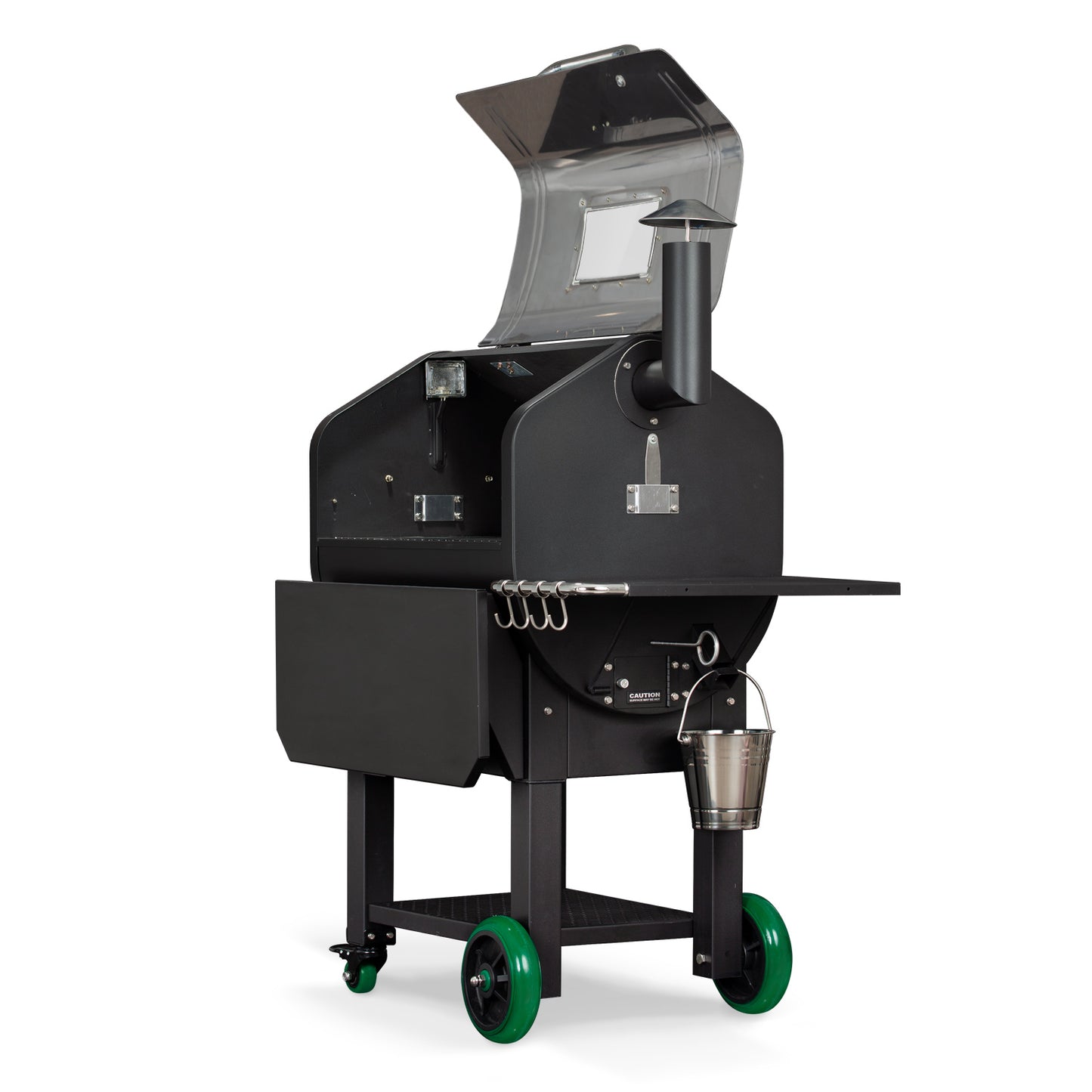 Green Mountain Grills Ledge Prime Daniel Boone SS Wi-Fi, Rotisserie-Enabled, w/Light Green Mountain Grills Chilliwack BBQ Supply