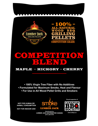 Lumber Jack Competition Blend BBQ Pellets 20 lbs Lumber Jack Chilliwack BBQ Supply