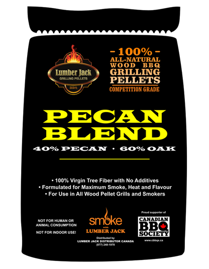 Lumber Jack Pecan Blend BBQ Pellets 20 lbs Lumber Jack Chilliwack BBQ Supply
