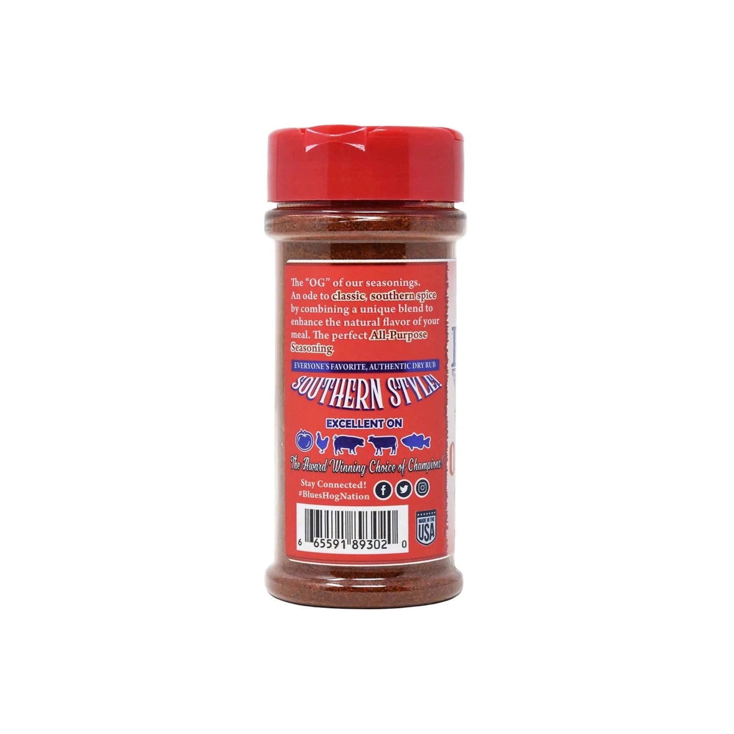 BLUES HOG Original Dry Rub Seasoning Blues Hog Chilliwack BBQ Supply