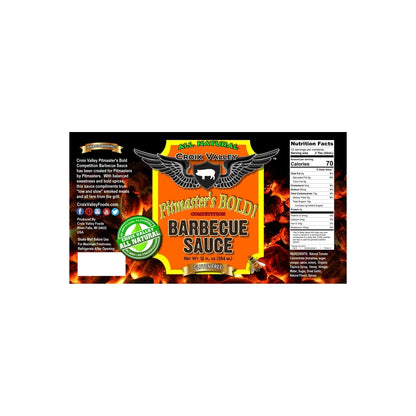 Croix Valley Pitmaster’s Bold BBQ Sauce Croix Valley Foods Chilliwack BBQ Supply