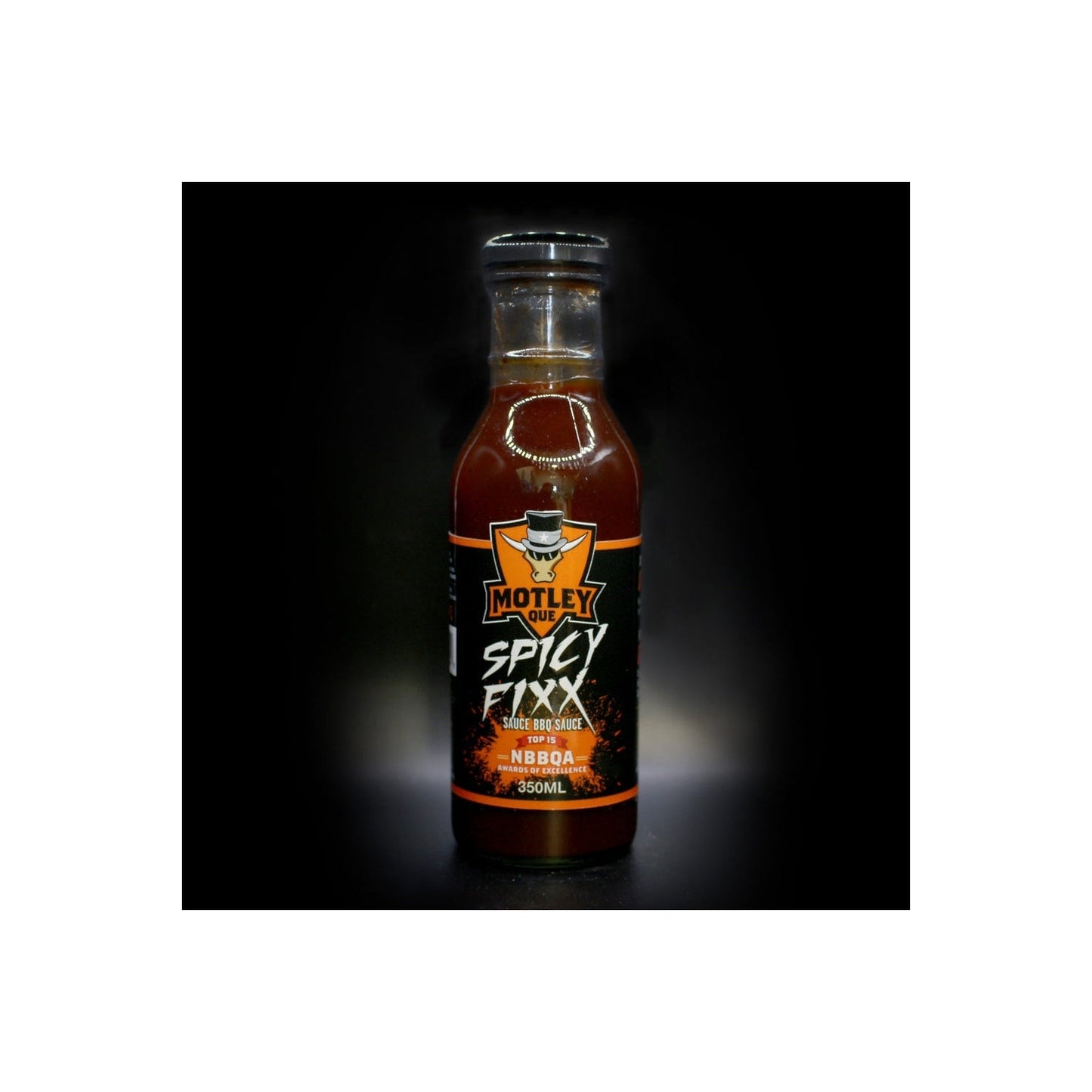 Motley Que Spicy Fixx 350 ml Motley Que Chilliwack BBQ Supply