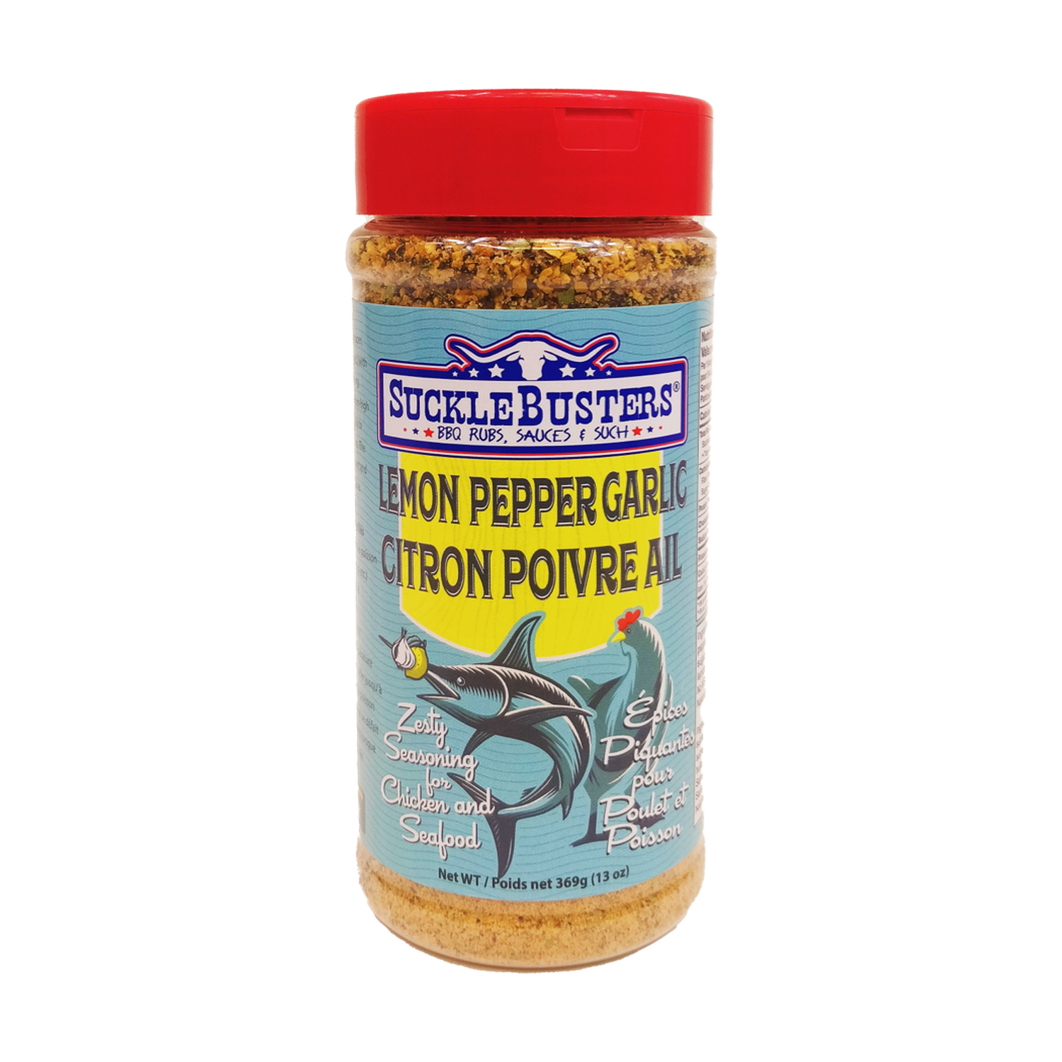 Sucklebusters Lemon Pepper Garlic Seafood Rub Suckle Busters Chilliwack BBQ Supply