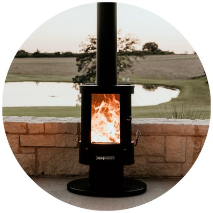 Even Embers Wood Pellet Patio Heater Even Embers Chilliwack BBQ Supply