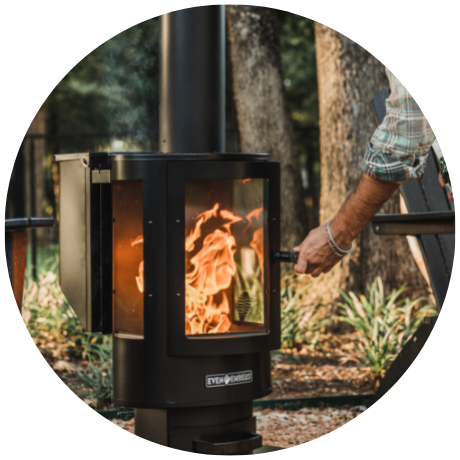 Even Embers Wood Pellet Patio Heater Even Embers Chilliwack BBQ Supply