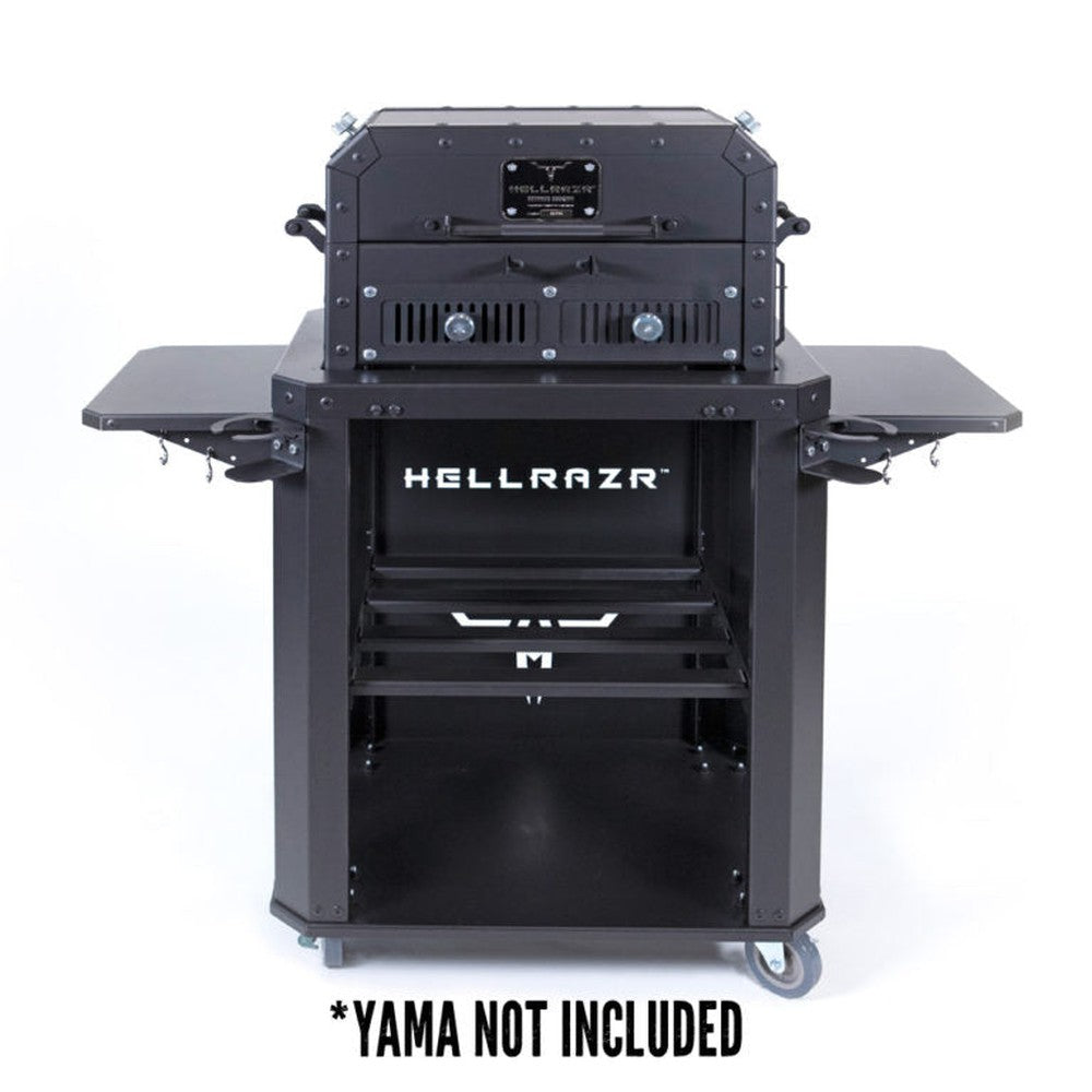 HELLRAZR YAMA Cart black steel HELLRAZR Chilliwack BBQ Supply