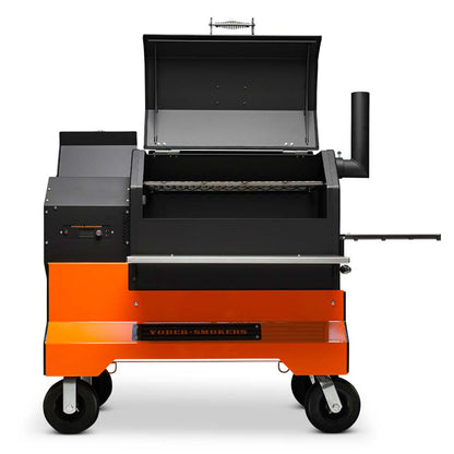 Yoder Smokers YS640S Competition Pellet Grill w/ Stainless Steel Shelves Yoder Smokers Chilliwack BBQ Supply