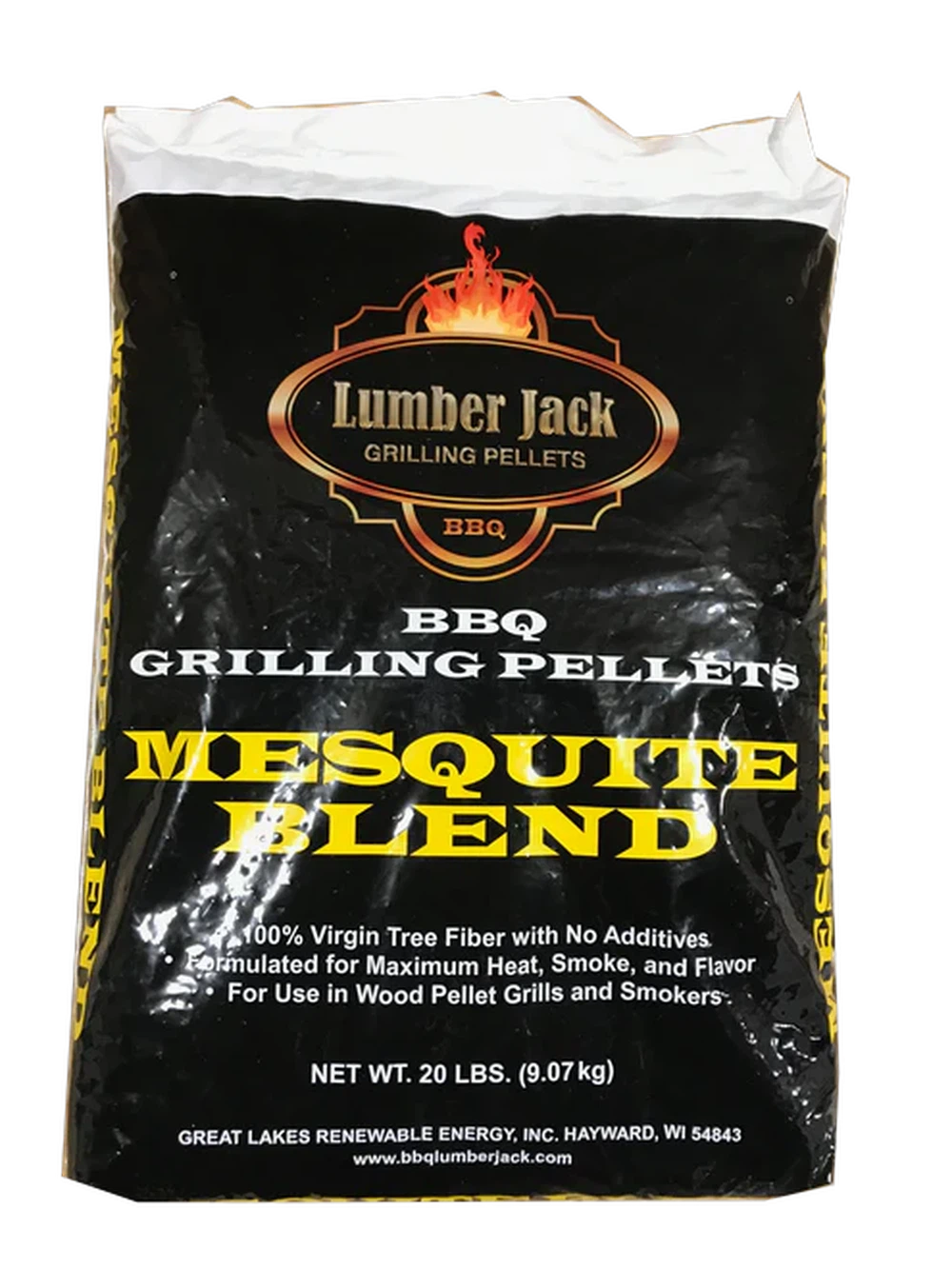 Lumber Jack Mesquite Blend BBQ Pellets 20 lbs Lumber Jack Chilliwack BBQ Supply